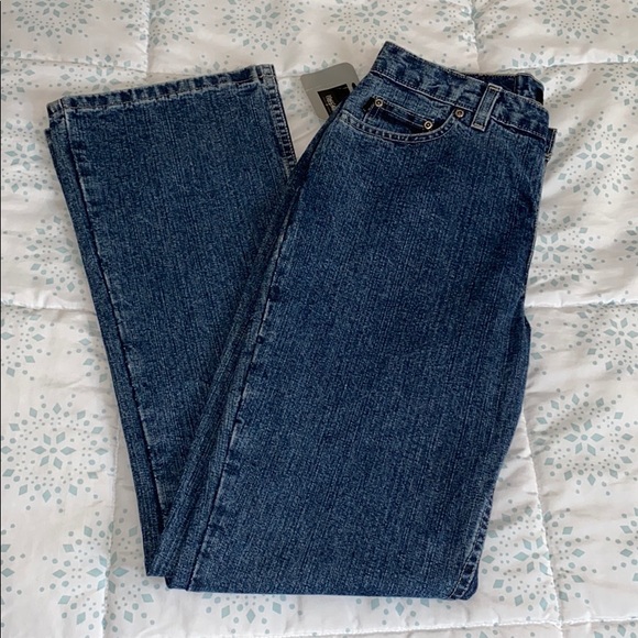 Medium Wash High-Waisted Bootcut Jeans - Picture 1 of 4